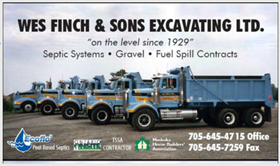Wes Finch & Sons Excavating Ltd.